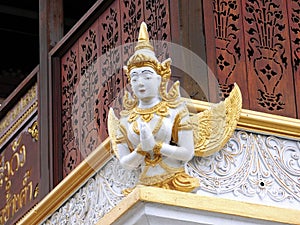 A nicely crafted figure at a Buddhist temple