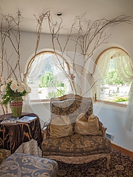 A Nicely Decorated Sitting Room