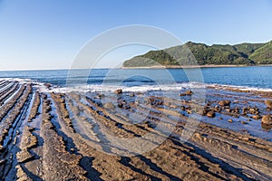 Nichinan coastline from Phoenix, viewpoint in Miyazaki, Kyushu,