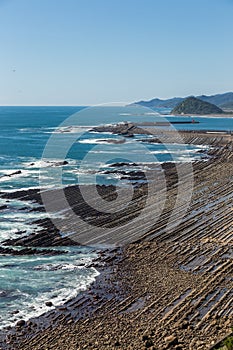 Nichinan coastline from Phoenix, viewpoint in Miyazaki, Kyushu,