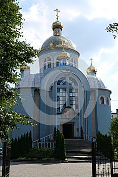 Nicholas Assumption Cathedral in Kolomyia town, western Ukraine