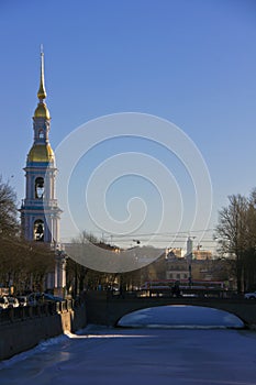 Nicholas bell tower, St. Petersburg ,Russia