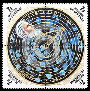 Nicholas Copernic postage stamp.
