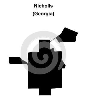 Nicholls outline map