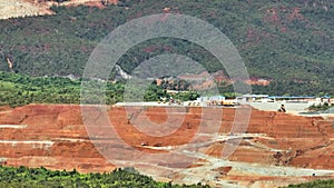 Nickel mining in the Philippines. Mindanao.