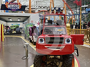 Nickelodeon Universe at the American Dreams mall in East Rutherford, New Jersey