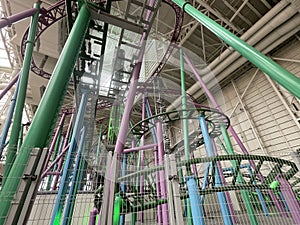 Nickelodeon Universe at the American Dreams mall in East Rutherford, New Jersey