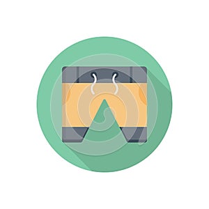 Nicker vector flat colour icon