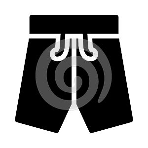 Nicker vector glyph flat  icon