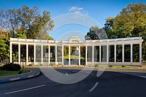 Nicolae Romanescu Park in Craiova, Romania