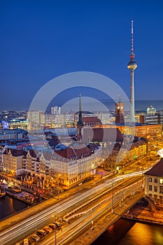 The Nicolaiviertel and Berlin Alexanderplatz