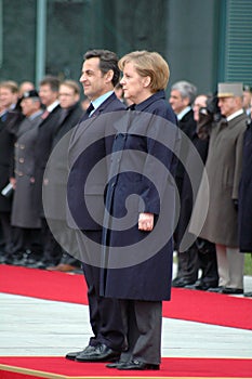 Nicolas Sarkozy, Angela Merkel