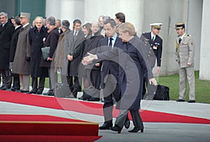 Nicolas Sarkozy, Angela Merkel