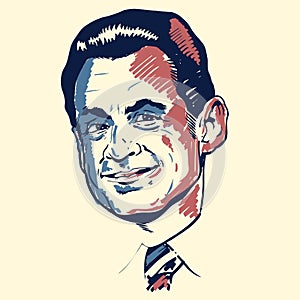 Nicolas Sarkozy portrait