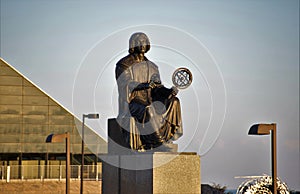 Nicolaus Copernicus Monument at Adler Planetarium, Chicago, IL