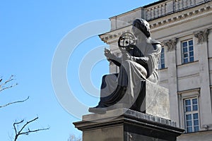Nicolaus Copernicus Monument in Warsaw