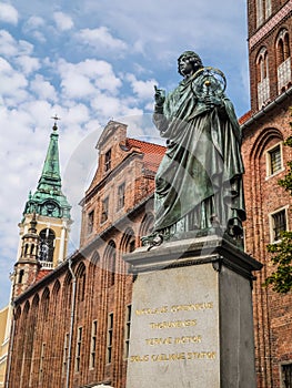 Nicolaus Copernicus statue