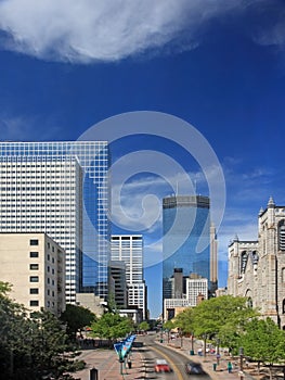 Nicollet Mall street in Minneapolis