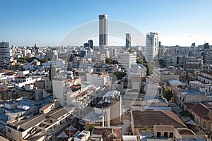Nicosia city skyline on sunny day. Cyprus