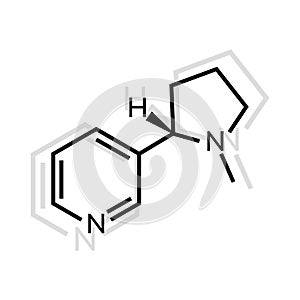 Nicotine chemical formula