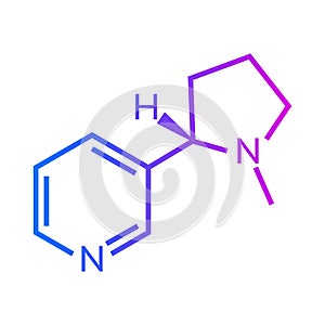 Nicotine chemical formula