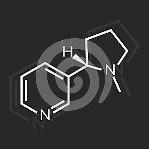 Nicotine chemical formula