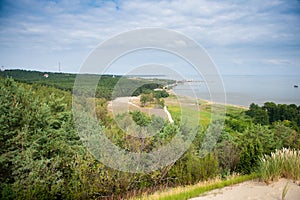 Nida - Curonian Spit and Curonian Lagoon, Nida, Klaipeda, Lithuania.