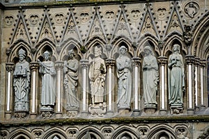 Nidarosdomen cathedral in Trondheim, Norway.