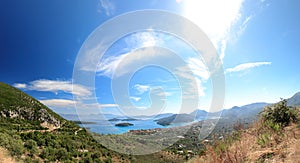 Nidri on Lefkas island Greece photo