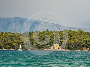 Nidri resort in Lefkas Greece