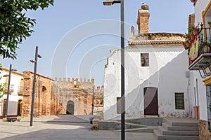 Niebla, typical town in southern Spain, in the province of Huelva. Andalusia photo