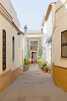 Niebla, typical town in southern Spain, in the province of Huelva. Andalusia photo