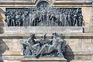 Niederwald monument represents the union of all Germans - locate