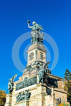 Niederwalddenkmal, a monument built in 1883 to commemorate the Unification of Germany.