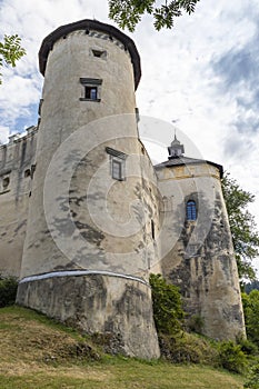 Niedzica castle in Pieniny, Poland