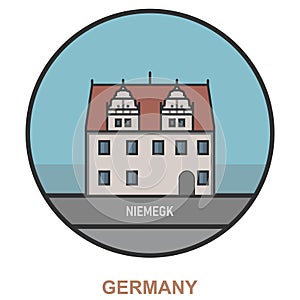 Niemegk. Cities and towns in Germany