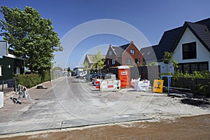 Nieuwbouw in het buurtschap Ver Hitland in Nieuwerkerk aan den IJssel photo