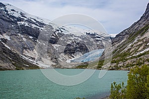 Nigardsbreen glacier in Norway