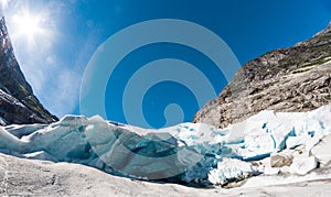 Nigardsbreen - Jostedalsbreen glacier in Norway