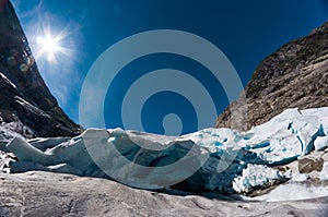 Nigardsbreen - Jostedalsbreen glacier in Norway