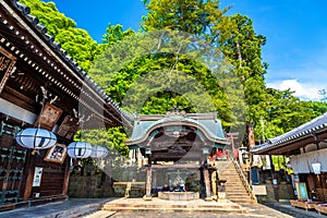 Nigatsu-do, a hall of Todai-ji temple in Nara