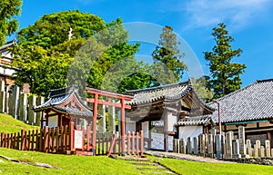 Nigatsu-do, a hall of Todai-ji temple in Nara