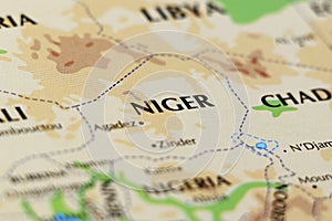 Niger, officially the Republic of the Niger, is a landlocked country in West Africa. bordered by Libya, Chad, Nigeria, Benin and