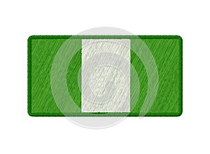 Nigeria Flag Patch