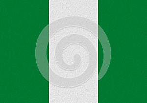 Nigeria paper flag photo