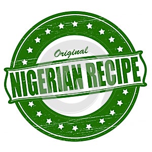 Nigerian recipe