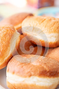 Nigerian Tasty buns doughnut on display ready to eat