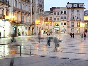 Night is approaching in Coimbra photo