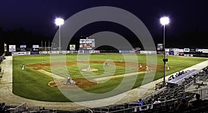 Night Baseball - Minor League Stadium