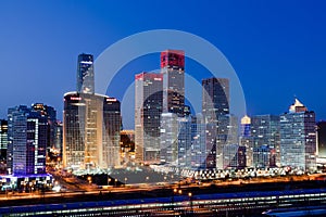 Night in Beijing CBD